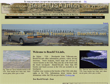Tablet Screenshot of beachusa.info